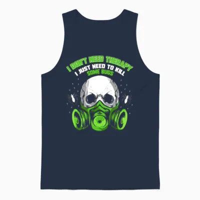 Pest Repeller Gift for Pest Repeller Unisex Tank Top - Navy