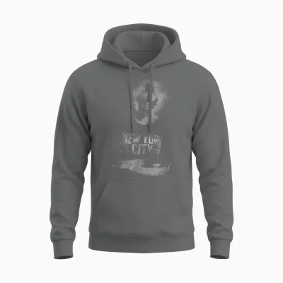 Offizielles John Lennon Nyc Rock Musik Band 60s Unisex Hoodie - Graphite Heather