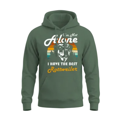 Fighting Dog Dog Lover Mistress Service Dog Unisex Hoodie - Military Green