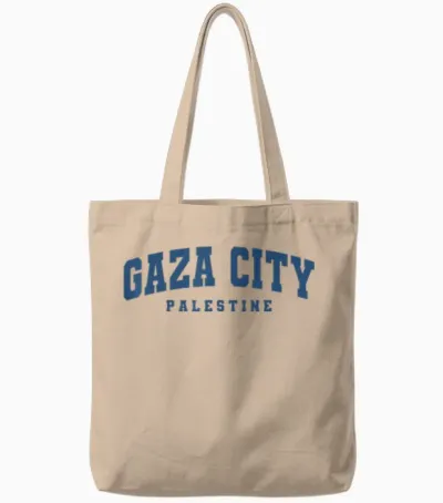 Gaza-Stadt Palästina Urban Tote Bags - Natural