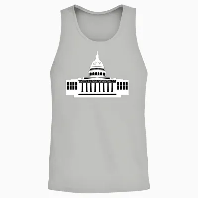 Washington D.c. - Capitol Building America Unisex Tank Top - Ash