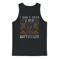 Pedigree Dog Loyal Mistresses Dog School Unisex Tank Top - Black – 1