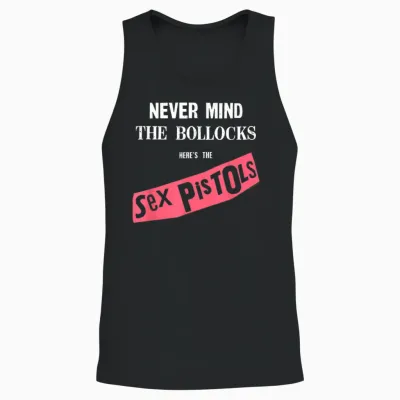 Original Sex Pistols Nmtb Album by Rock Off Unisex Tank Top - Black
