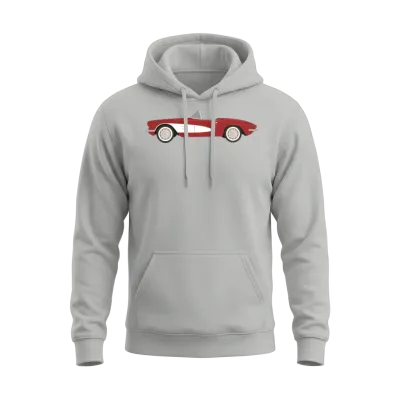 Cars Retro Classic Oldtimer Unisex Hoodie - Ash