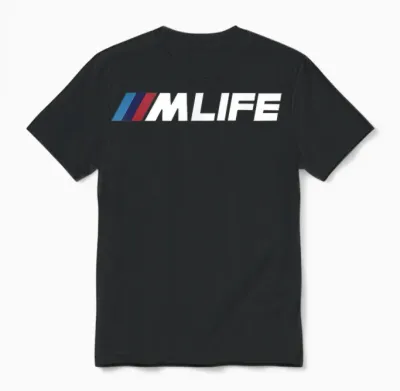 M-Life Car Enthusiast Unisex T-Shirt - Black