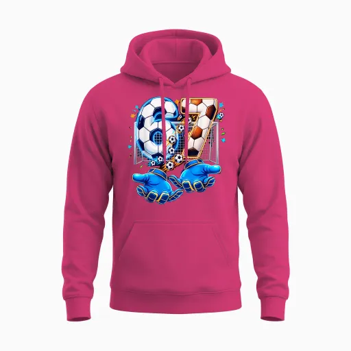 Six Seven Football 6 7 Meme Unisex Hoodie - Heliconia