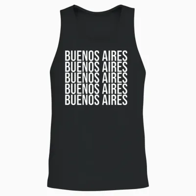 Bestseller Buenos Aires City Premium Gift Brazil Unisex Tank Top - Black
