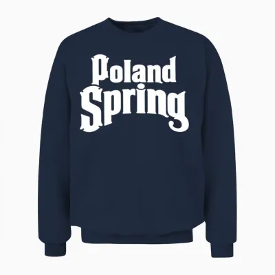 Poland Spring Unisex Sweatshirt - Navy