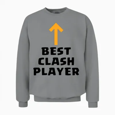 Clash of Clans Best Clash Unisex Sweatshirt - Sport Grey