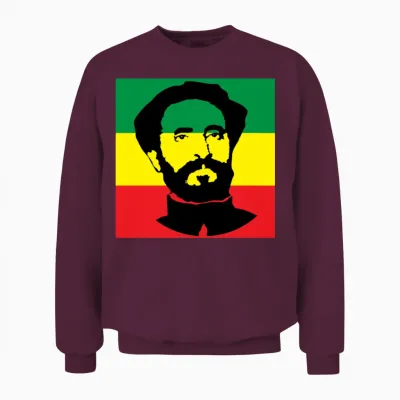 Reggae Unisex Sweatshirt - Maroon