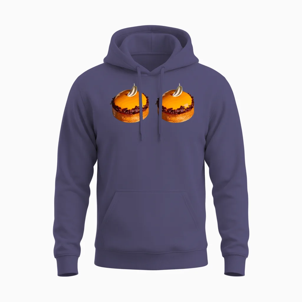 Funny Pictures Unisex Hoodie in Heather Sport Dark Navy