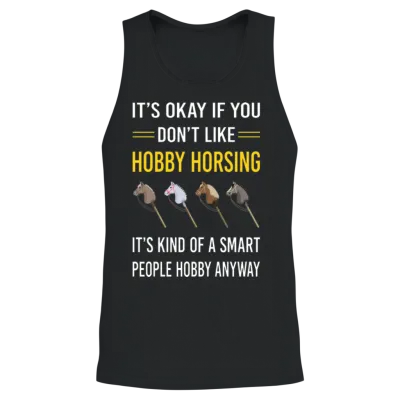 Hobby Horsing Horse Hobbyhorsing Hobbyhorse Unisex Tank Top - Black