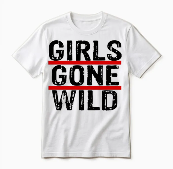 Girls Gone Wild Unisex T-Shirt in White
