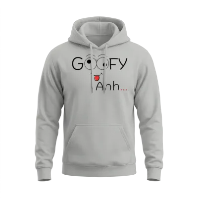 Funny Goofy Unisex Hoodie - Ash