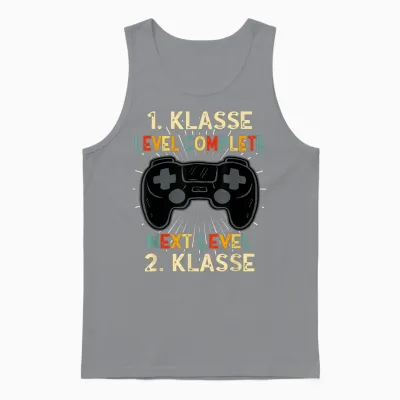 1. Klasse Level Complete Next Level 2. Klasse Unisex Tank Top - Sport Grey