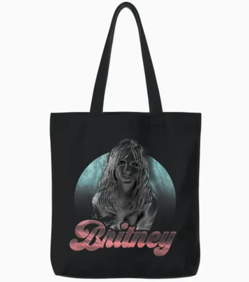 Britney Spears - Britney Tote Bags - Black