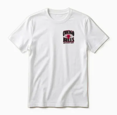 Offizieller Nba Chicago Bulls Pocket Pass Unisex T-Shirt - White