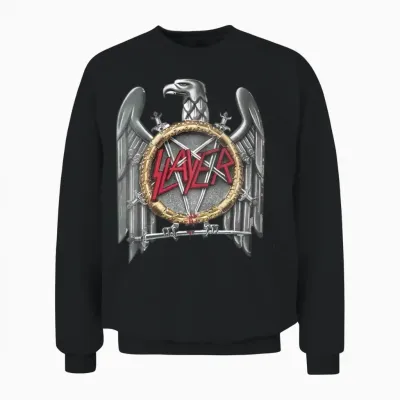 Slayer Band Novelty Holiday Gift Unisex Sweatshirt - Black