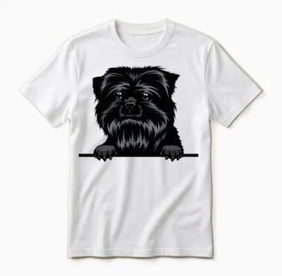 Affenpinscher Dog Unisex T-Shirt - White