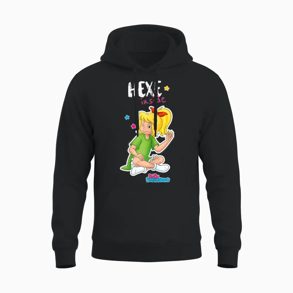 Bibi Blocksberg - Hexe Inside Unisex Hoodie in Black