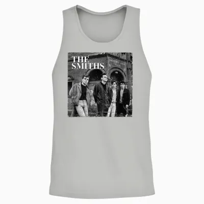 The Smiths Salford Lads Club Band Photo by Stephen Wright Unisex Tank Top - Ash
