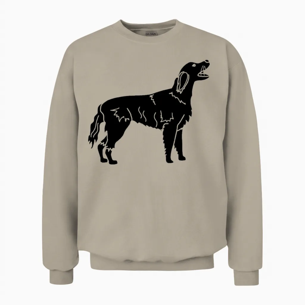 Setter Dog Lovers Unisex Sweatshirt in Sand