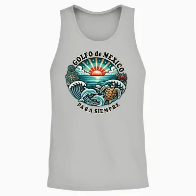 Golfo De México Para Siempre Mantén El Nombre Unisex Tank Top - Ash