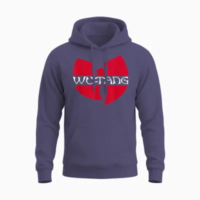 Wu-Tang Austria Clan Logo Unisex Hoodie - Heather Sport Dark Navy