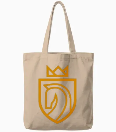 Royal Horse Tote Bags - Natural