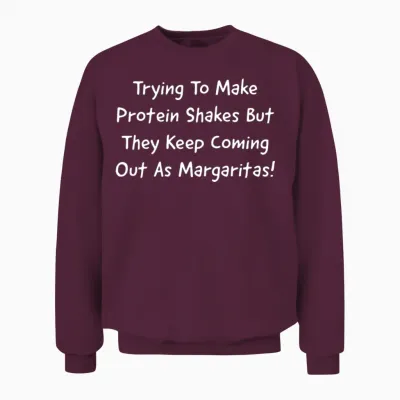 Funny Drunk Unisex Sweatshirt - Maroon