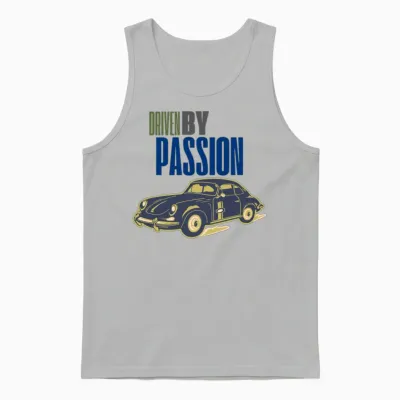 Driven by Passion Unisex Tank Top - Ash