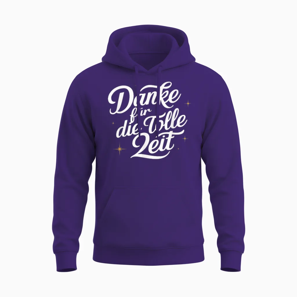 Danke Für Die Tolle Zeit Lehrer Ruhestand Freundin Abschied Unisex Hoodie in Purple