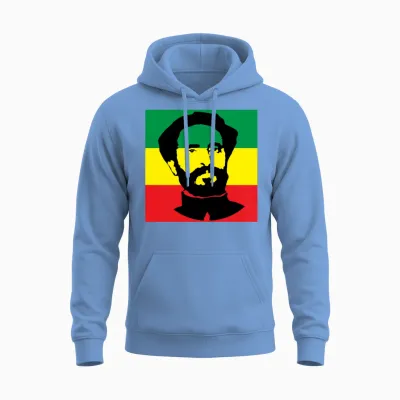 Reggae Unisex Hoodie - Carolina Blue