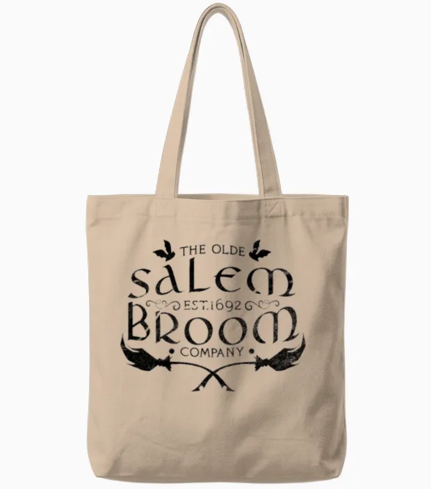 Salem Broom Company Tote Bags in Natural