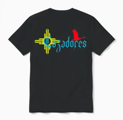 Nuevo Mexico Cazadores Crane Unisex T-Shirt - Black