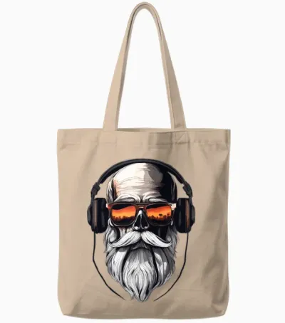 🎧 Music Enthusiasts: Showcase Your Passion Tote Bags - Natural