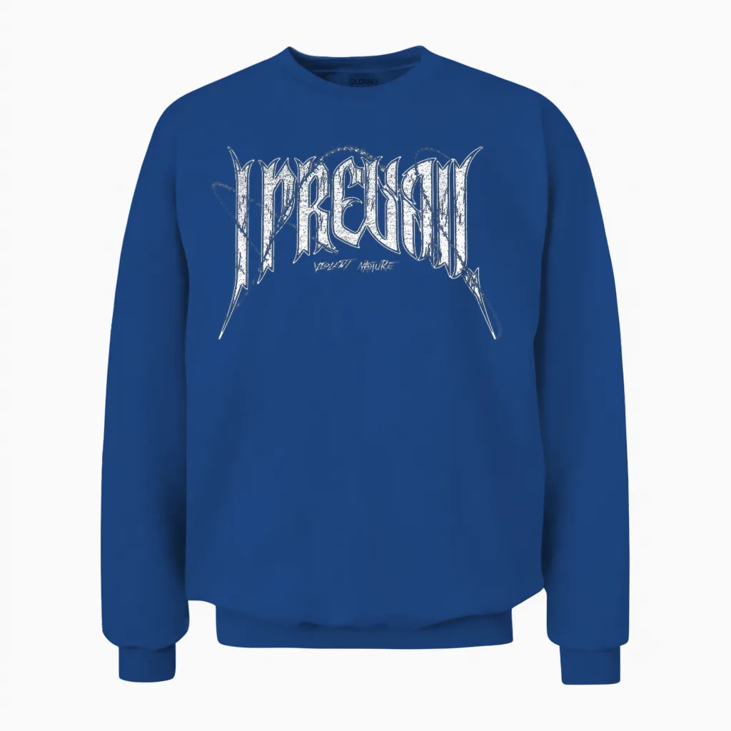 I Prevail β Offizieller Merchandise-Artikel β Violent Nature Unisex Sweatshirt in Royal