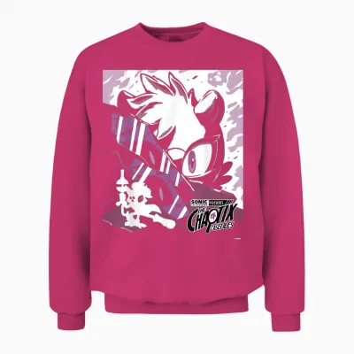 Sonic the Hedgehog Chaotix Casefiles Episode 3 Unisex Sweatshirt - Heliconia