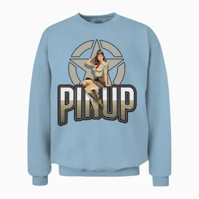 Tribute Unisex Sweatshirt - Light Blue