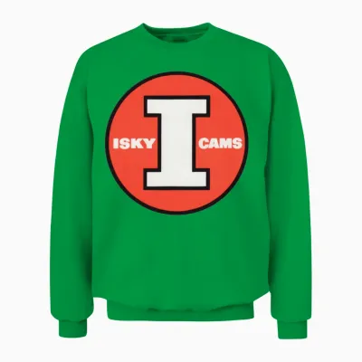 Isky Cams Unisex Sweatshirt - Irish Green