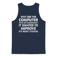 Funny Artificial Intelligence Ai Artificial Intell Unisex Tank Top - Navy – 1