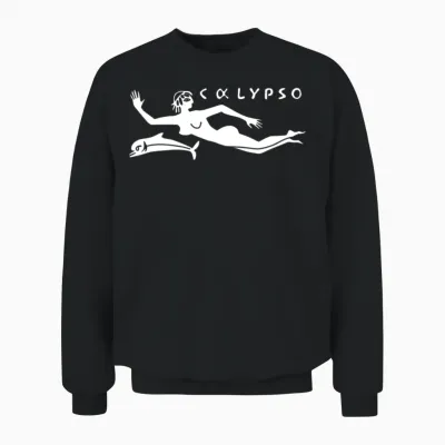Rv Calypso, Jacques Yves Cousteau Unisex Sweatshirt - Black