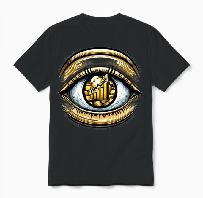 Gold Trader Forex Trader Xauusd Trader Forex Gold Unisex T-Shirt in Black