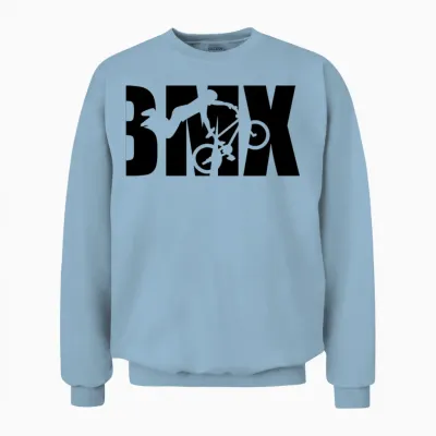 Bmx Unisex Sweatshirt - Light Blue