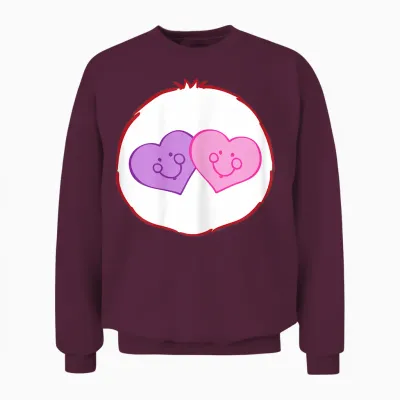 Care Bears Always There Bear Belly Halloween Costume Unisex Sweatshirt - Maroon