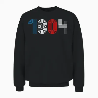 1804 Haiti Independence Unisex Sweatshirt - Black