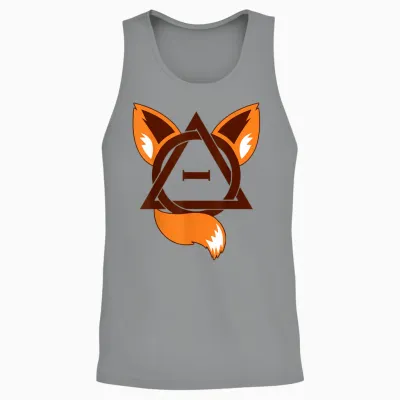 Theta Delta Fox Therianischer Stolz Unisex Tank Top - Sport Grey
