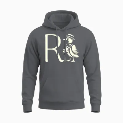 Rente R Ente Lustig Für Rentner Renteneintritt Opa Rentnerin Unisex Hoodie - Charcoal