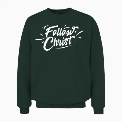 Follow Christ Unisex Sweatshirt - Forest