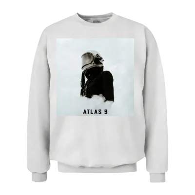 Atlas 9 Album Cover Unisex Sweatshirt - White